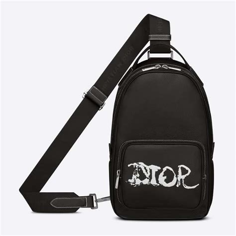 men's dior sling bag